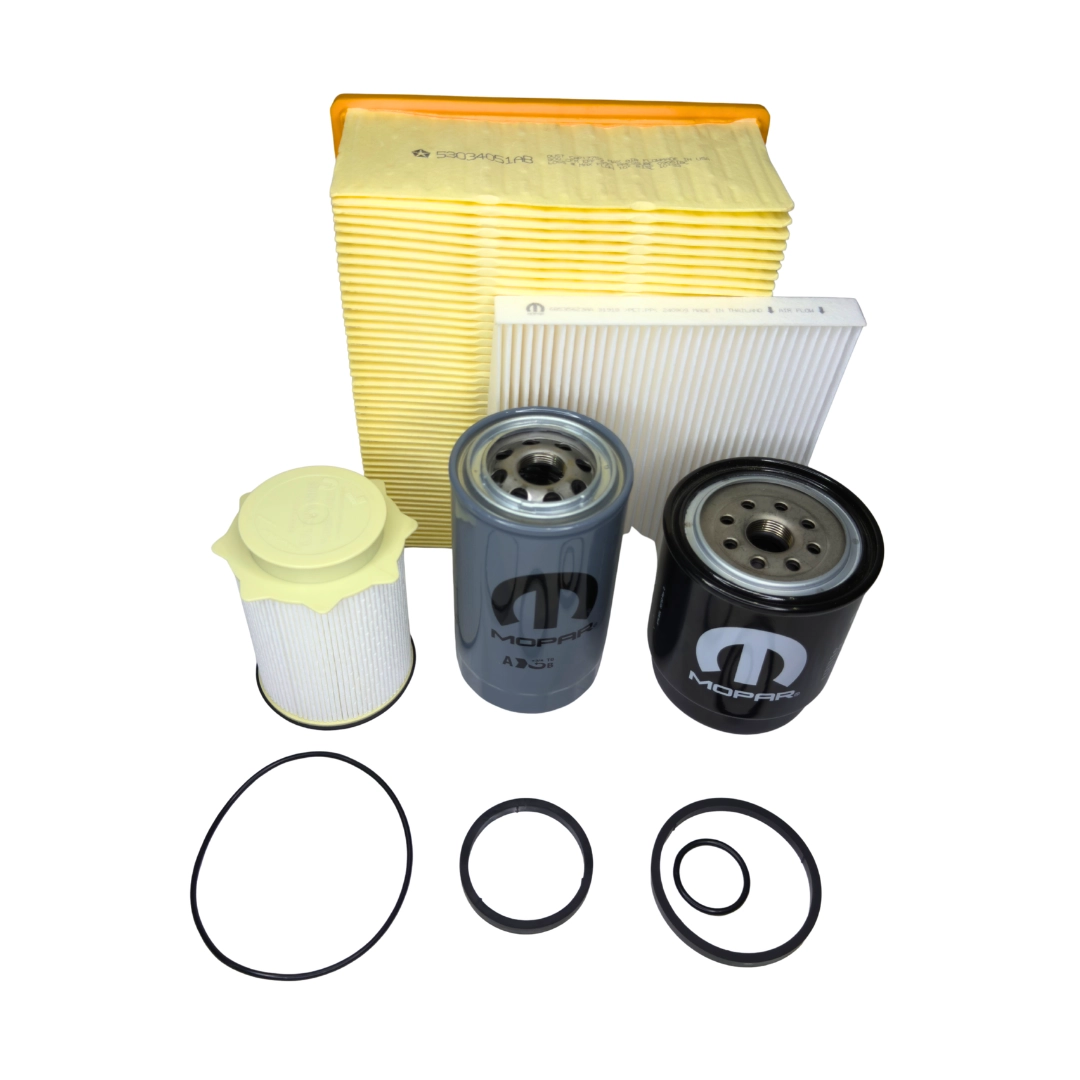 Mopar 2013-2018 RAM 2500-5500 6.7L Cummins Filter Service Kit | OEM Air, Fuel, Oil & Cabin Filters + Seals - Image 4