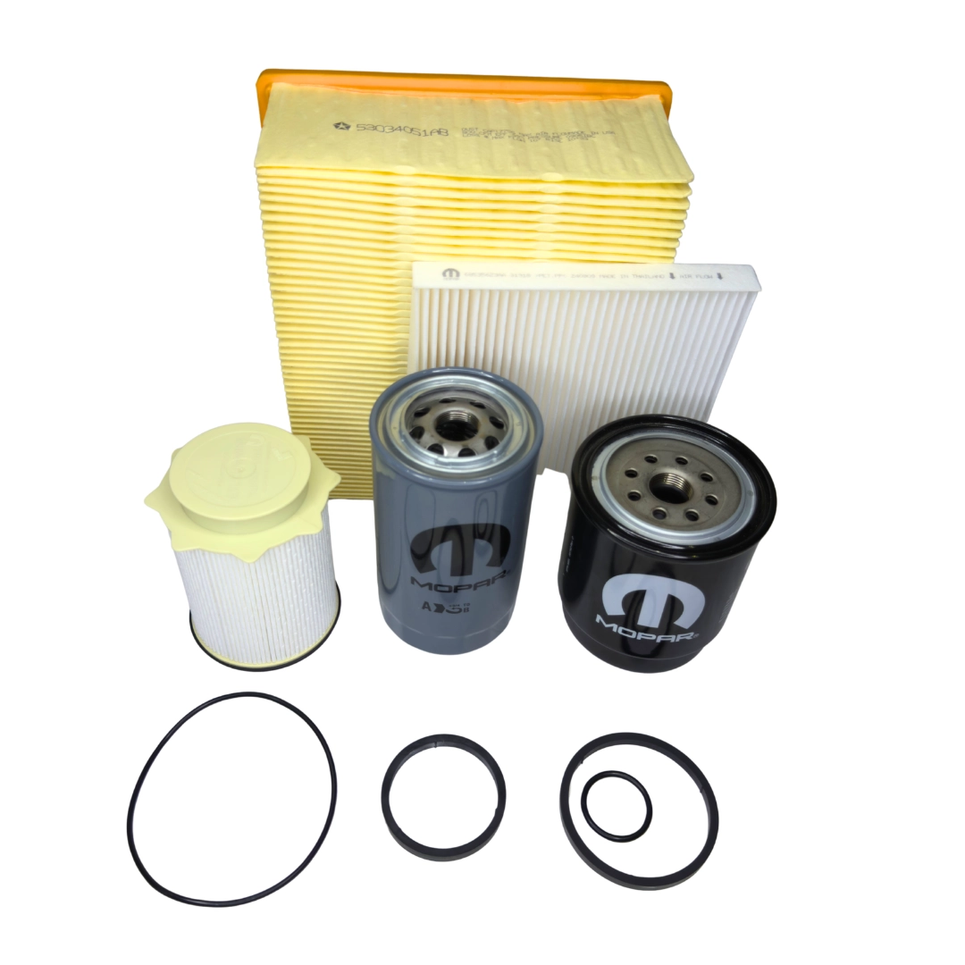 Mopar 2013-2018 RAM 2500-5500 6.7L Cummins Filter Service Kit | OEM Air, Fuel, Oil & Cabin Filters + Seals - Image 5